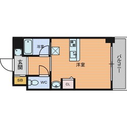 ラナップスクエア南森町　NEXT STAGEの物件間取画像